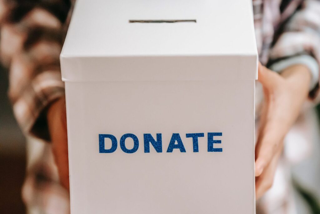 donation box